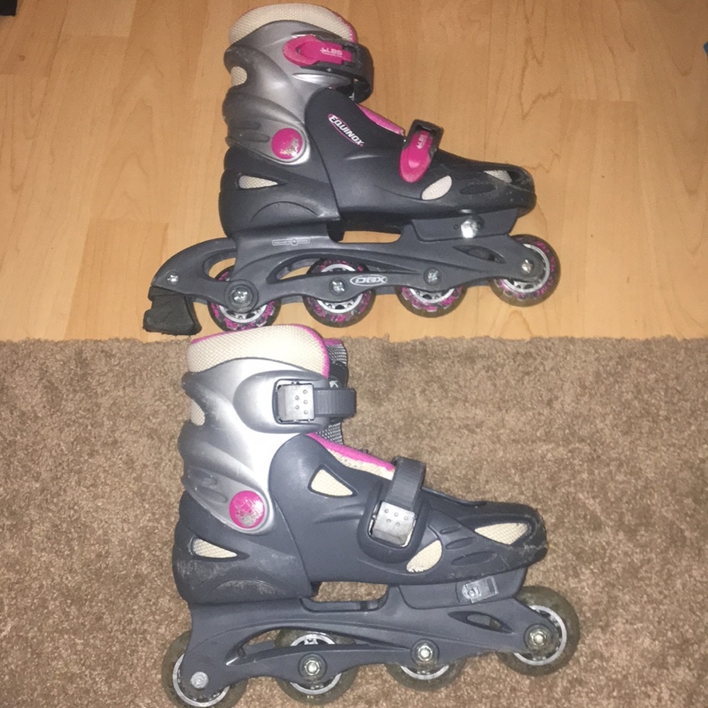 Girls adjustable rollarblades